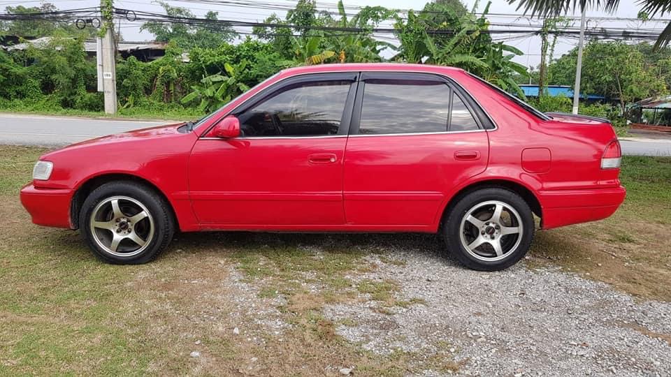 Toyota Corolla AE111 ปี 1996 สีแดง (รูปที่ 3)