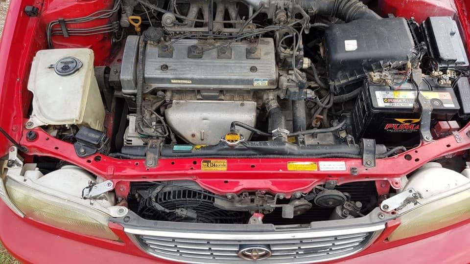 Toyota Corolla AE111 ปี 1996 สีแดง (รูปที่ 9)