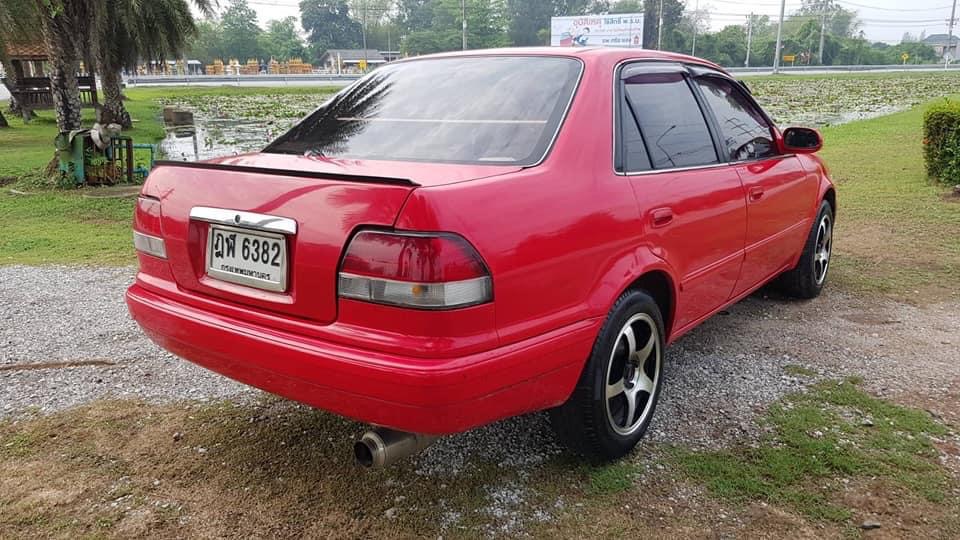 Toyota Corolla AE111 ปี 1996 สีแดง