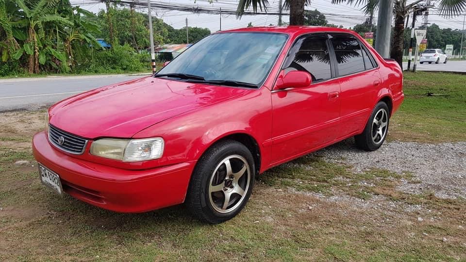 Toyota Corolla AE111 ปี 1996 สีแดง