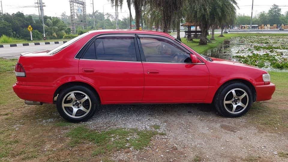 Toyota Corolla AE111 ปี 1996 สีแดง