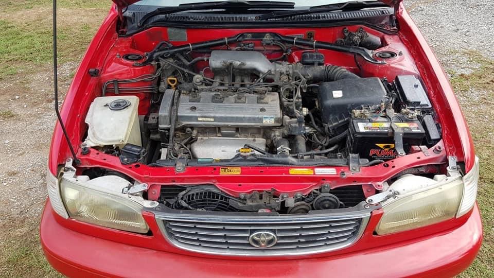 Toyota Corolla AE111 ปี 1996 สีแดง (รูปที่ 8)
