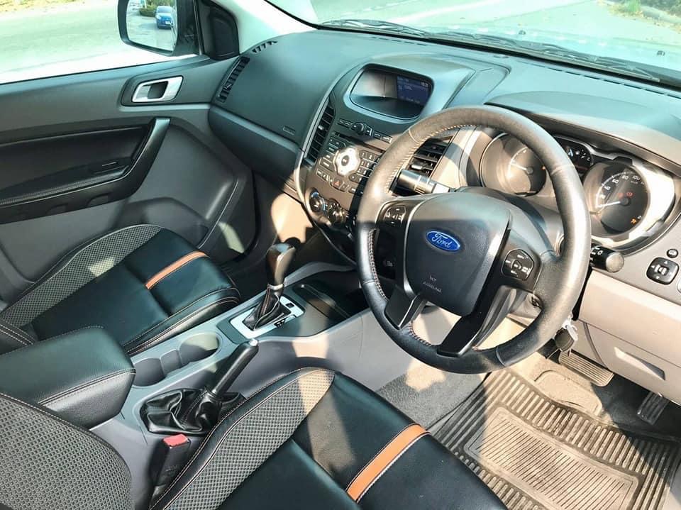 Ford Ranger Hi-Rider (4 ประตู) ปี 2015 สีเงิน (รูปที่ 10)
