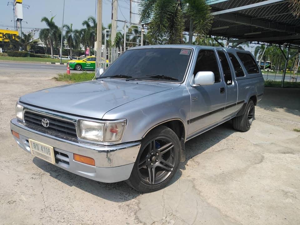 Toyota Hilux Mighty-x ปี 1998 สีเงิน (รูปที่ 2)