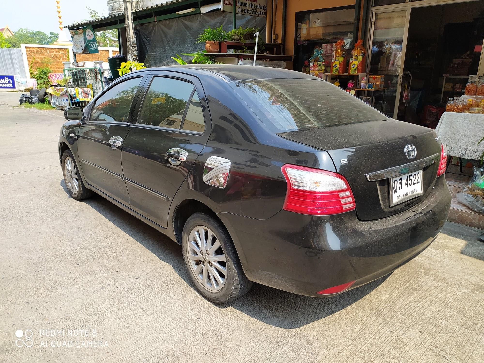 Toyota Vios ปี 2010 สีดำ (รูปที่ 7)