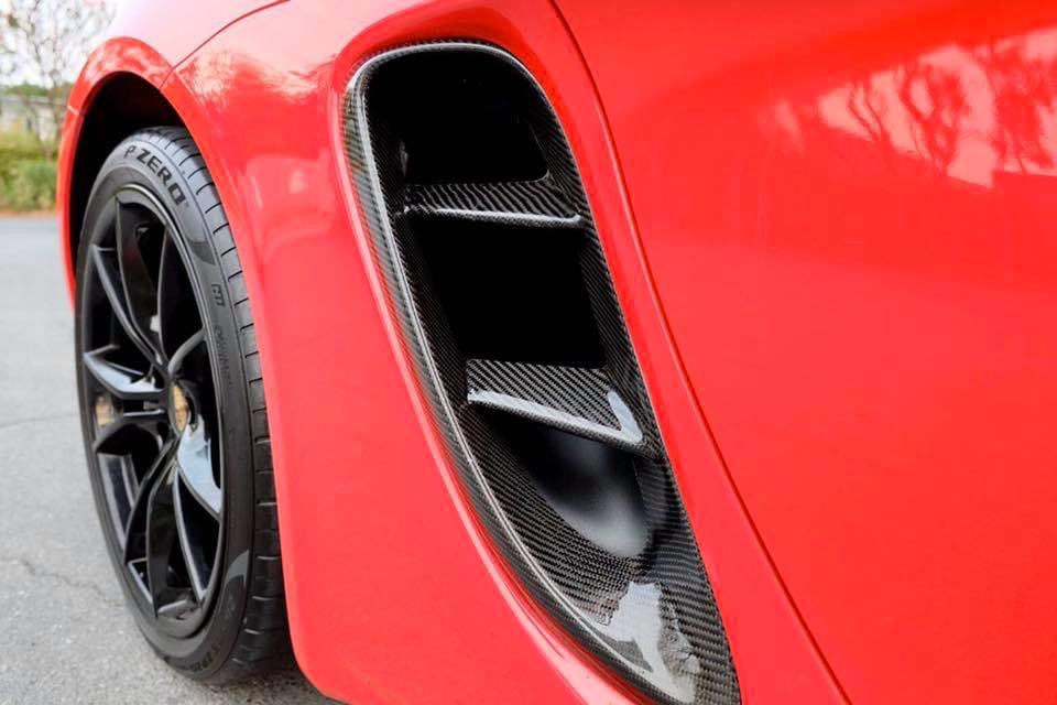 Porsche Boxster (Cayman) 718 Cayman GTS ปี 2018 สีแดง (รูปที่ 9)