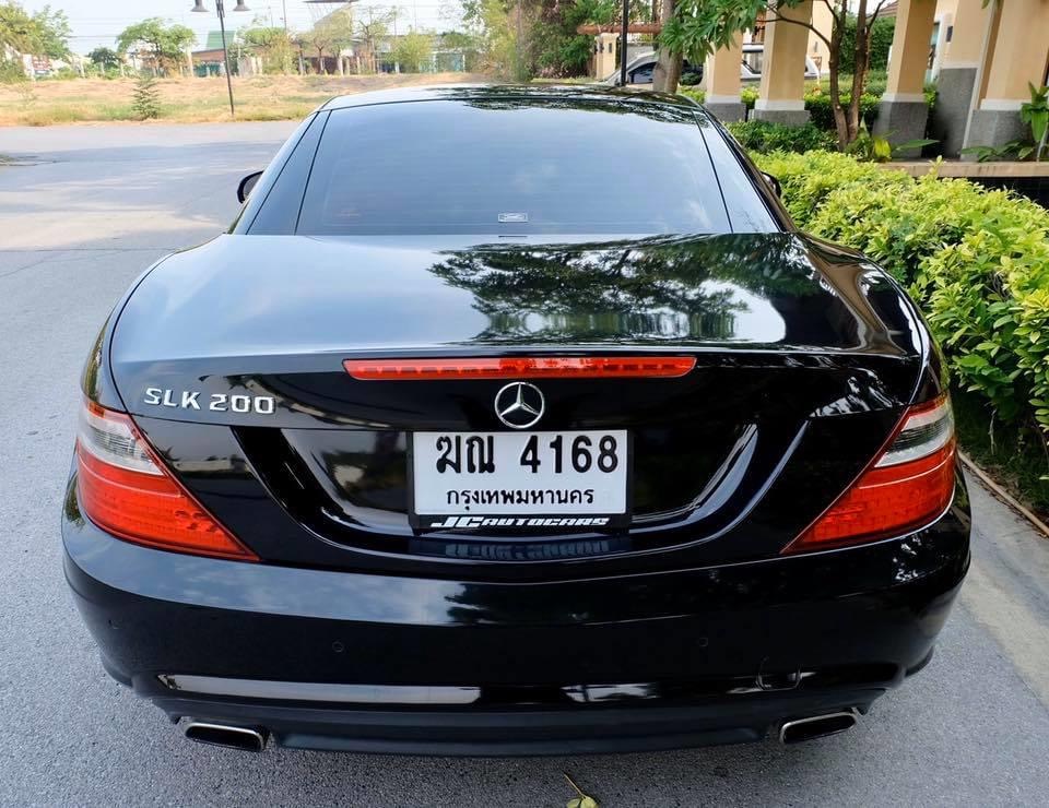 Mercedes-Benz SLK-Class R172 SLK200 ปี 2012 สีดำ (รูปที่ 7)
