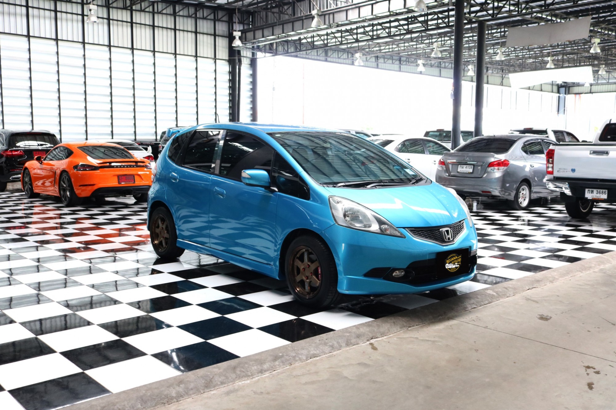 Honda Jazz GE ปี 2010 สีน้ำเงิน (รูปที่ 3)