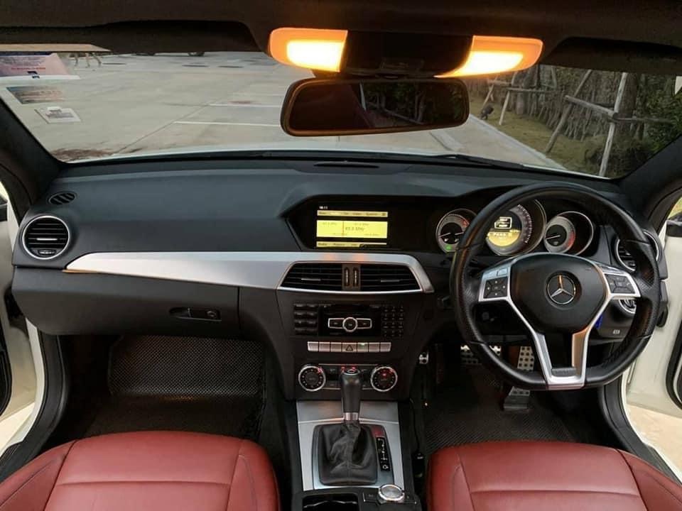 Mercedes-Benz C-Class C204 C180 ปี 2012 สีขาว (รูปที่ 6)