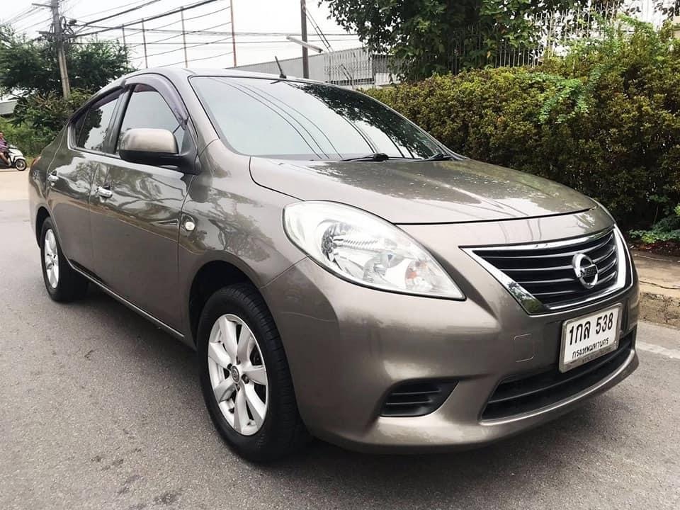 Nissan Almera ปี 2013 สีเทา (รูปที่ 4)