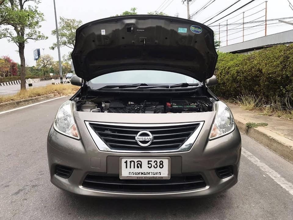 Nissan Almera ปี 2013 สีเทา (รูปที่ 12)