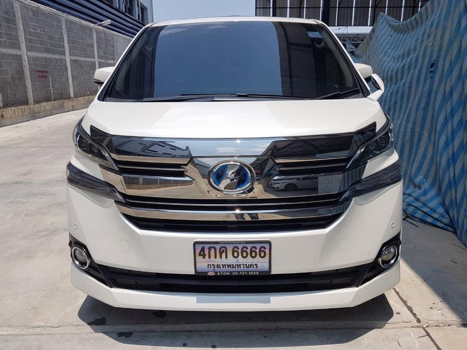 Toyota Vellfire ปี 2017 สีขาว (รูปที่ 17)