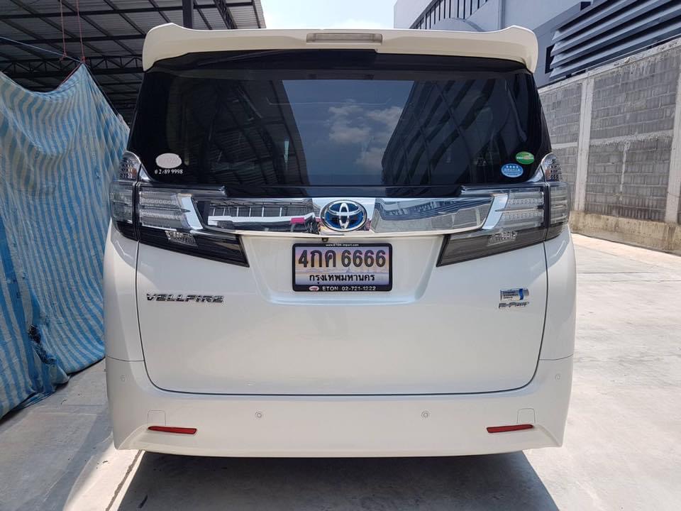 Toyota Vellfire ปี 2017 สีขาว (รูปที่ 18)