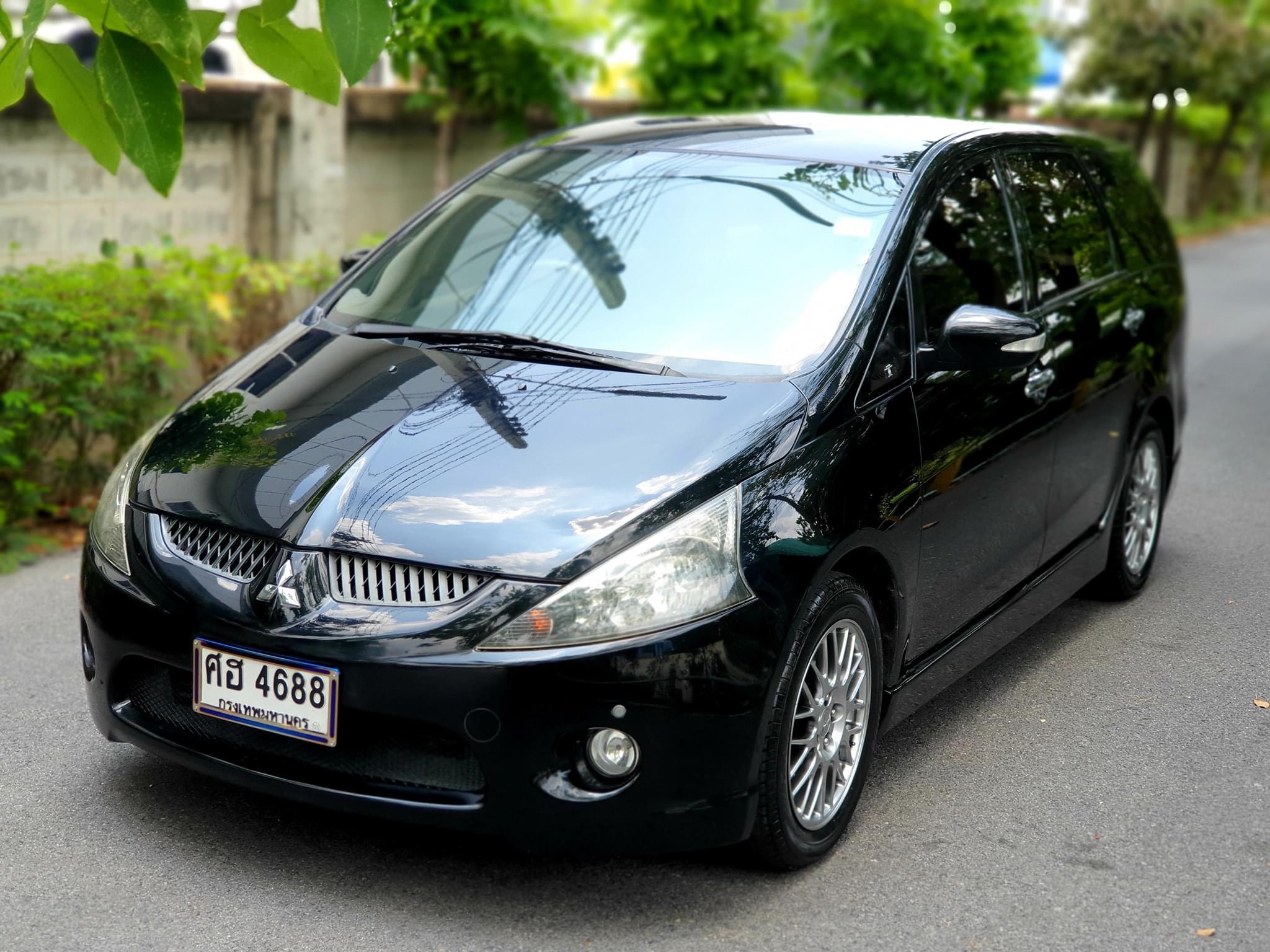 Mitsubishi Space Wagon ปี 2005 สีดำ (รูปที่ 15)