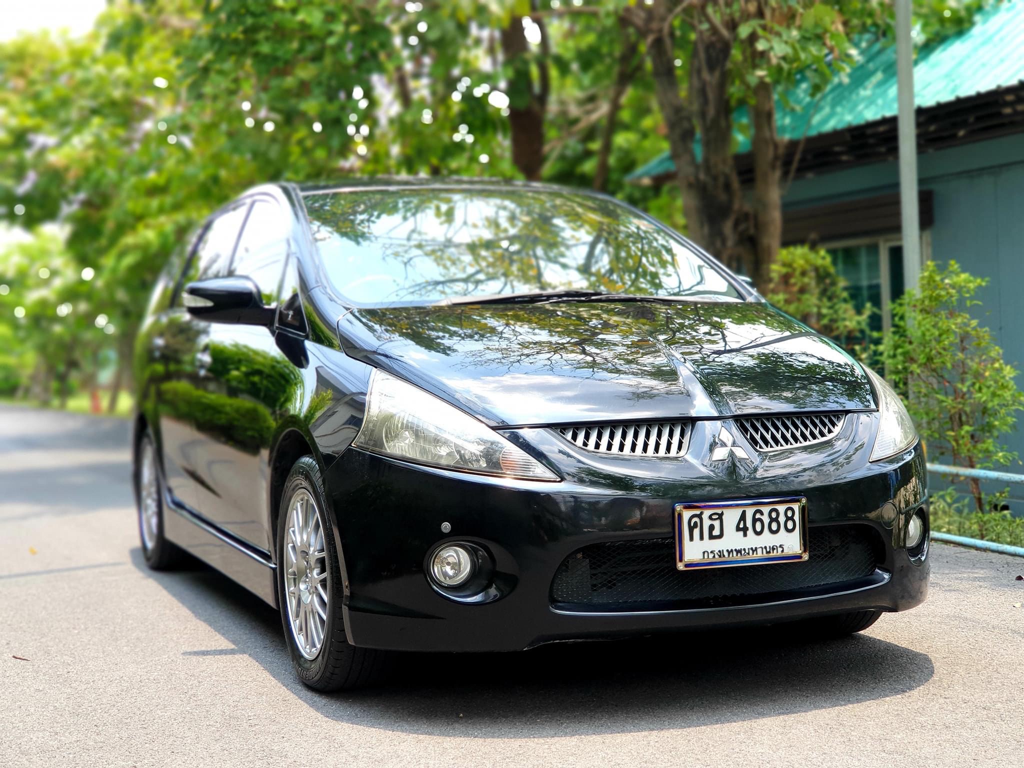 Mitsubishi Space Wagon ปี 2005 สีดำ (รูปที่ 16)