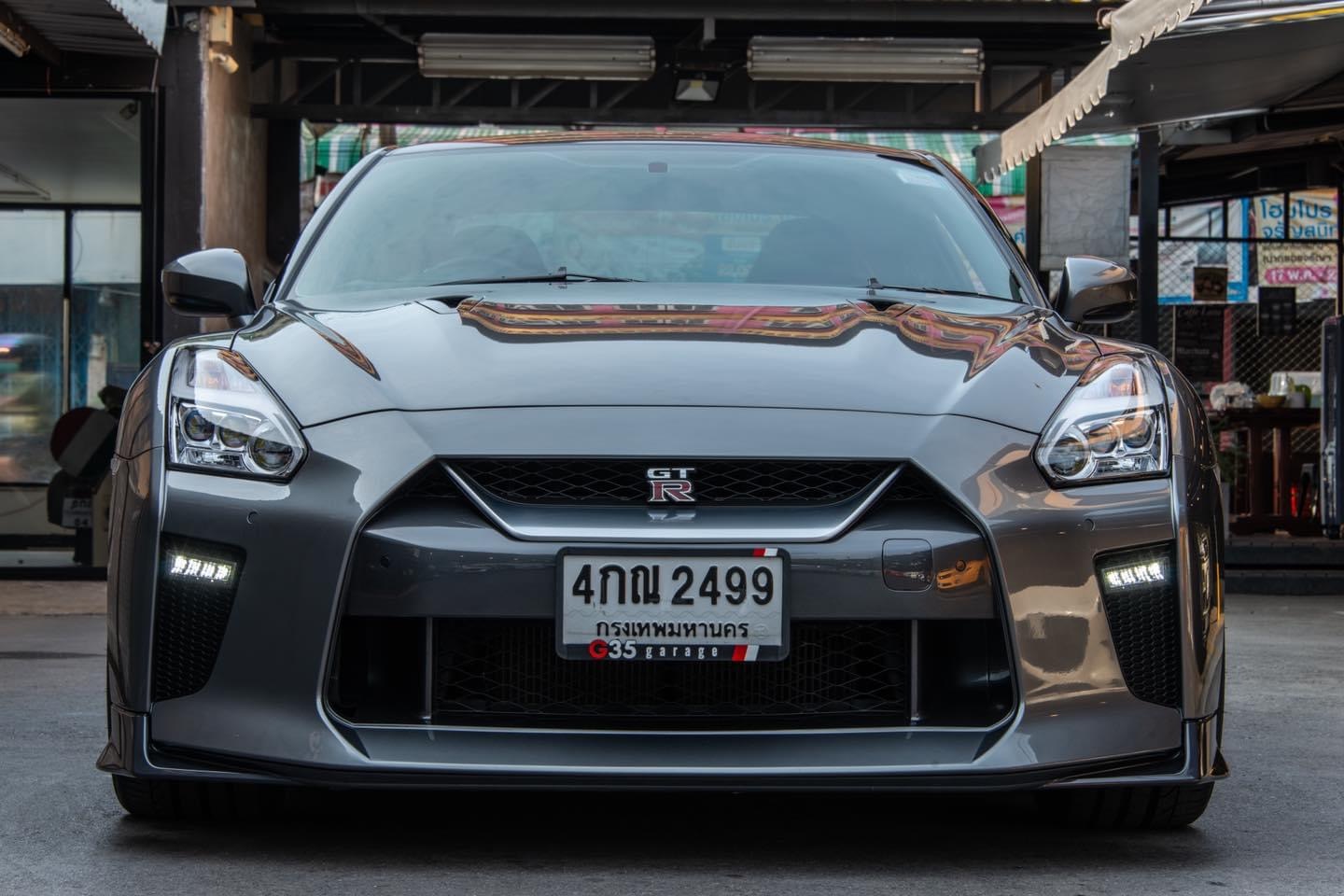 Nissan GT-R (R35) ปี 2010 สีเทา (รูปที่ 3)