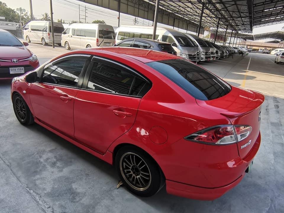 Mazda 2 Elegance (4 ประตู) ปี 2011 สีแดง