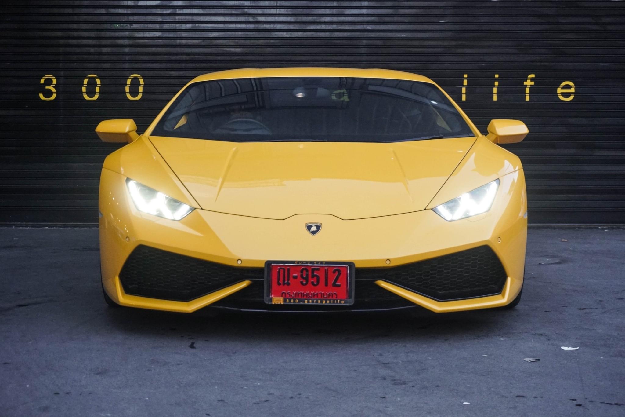 Lamborghini Huracan ปี 2016 สีเหลือง (รูปที่ 3)
