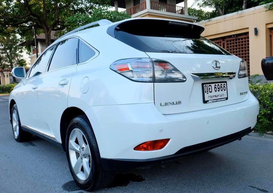 Lexus RX270 ปี 2011 สีขาว