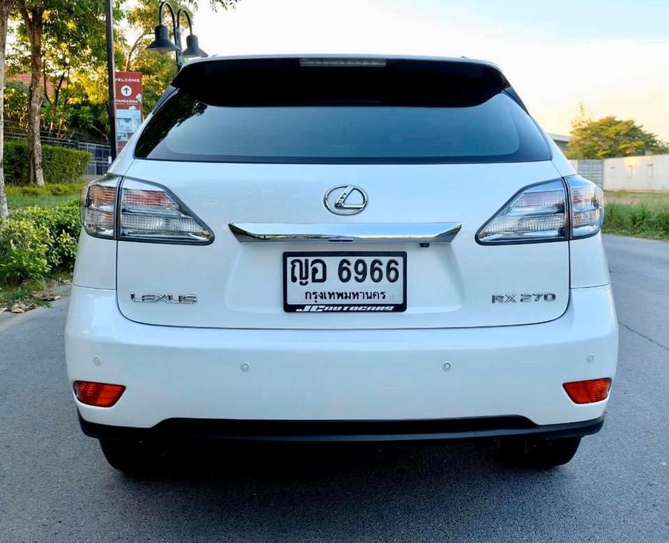 Lexus RX270 ปี 2011 สีขาว (รูปที่ 7)