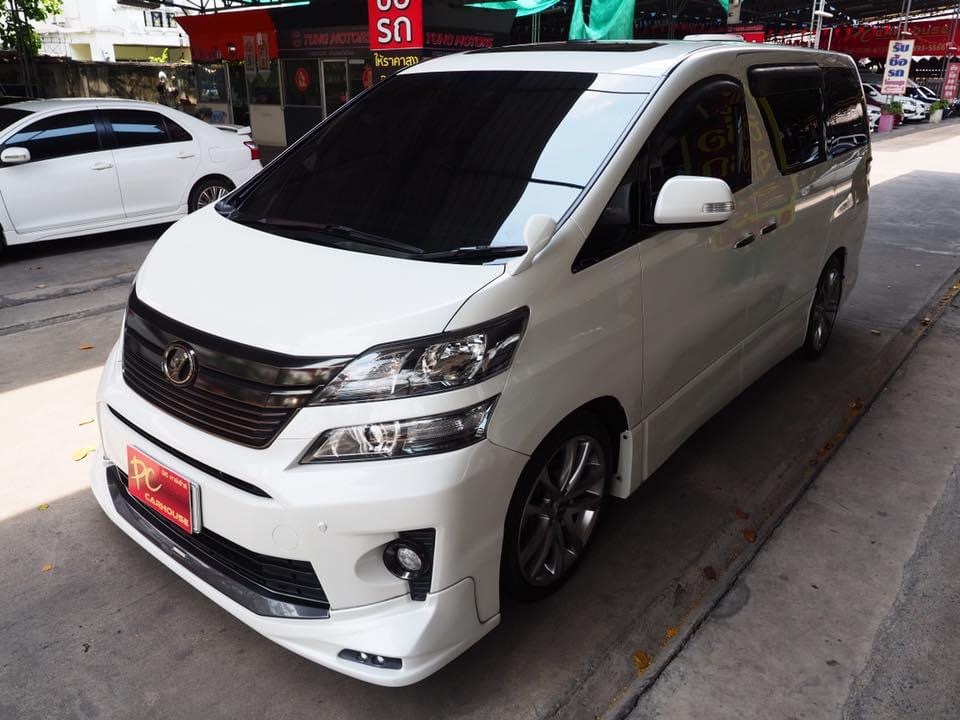 Toyota Vellfire ปี 2012 สีขาว (รูปที่ 2)