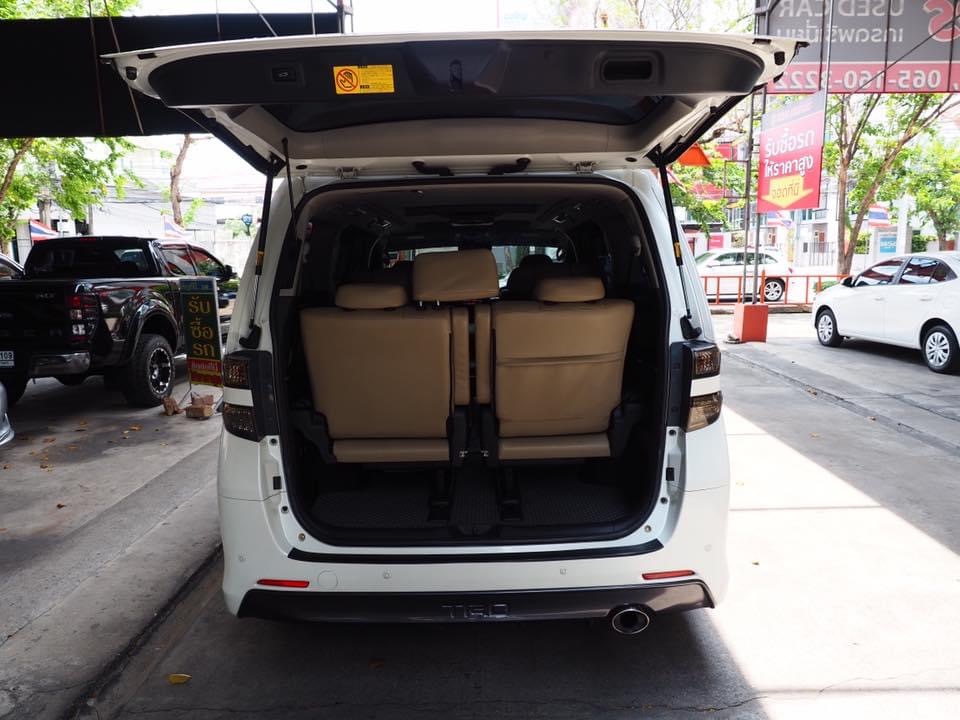 Toyota Vellfire ปี 2012 สีขาว (รูปที่ 16)