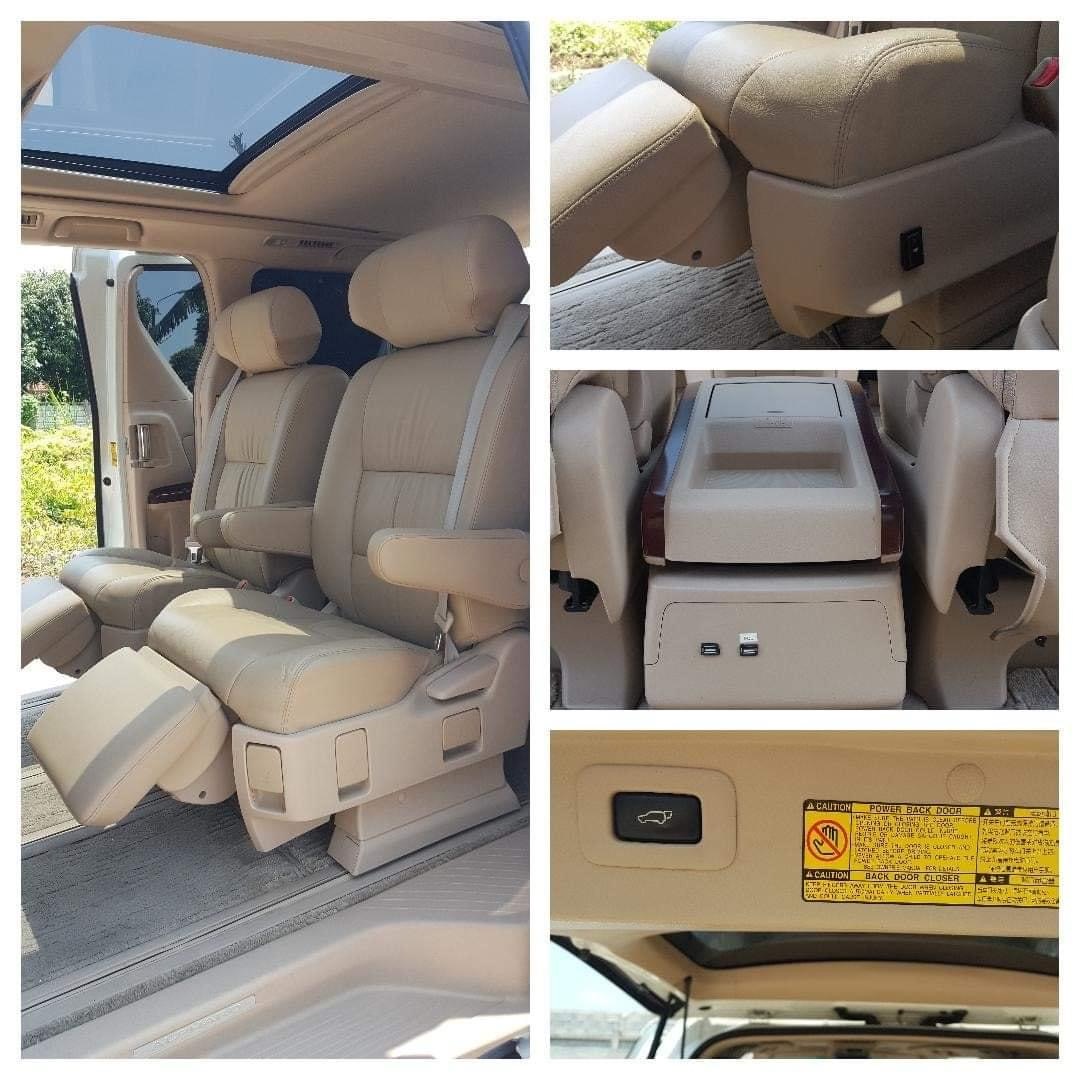 Toyota Alphard ปี 2008 สีขาว (รูปที่ 17)