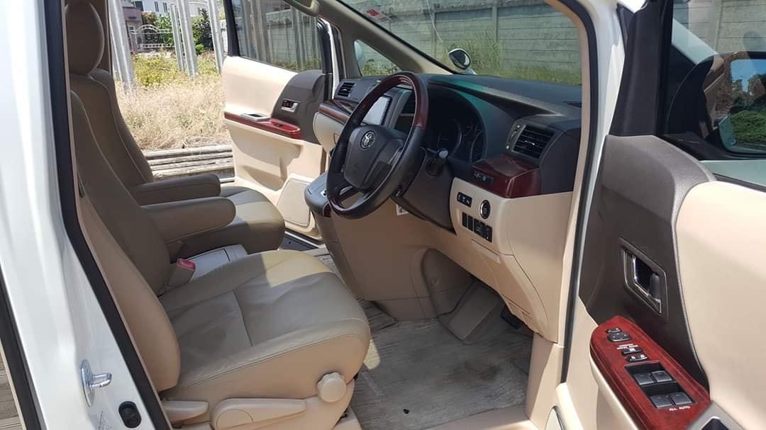 Toyota Alphard ปี 2008 สีขาว (รูปที่ 8)