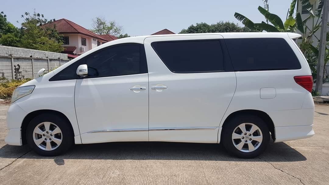Toyota Alphard ปี 2008 สีขาว (รูปที่ 3)