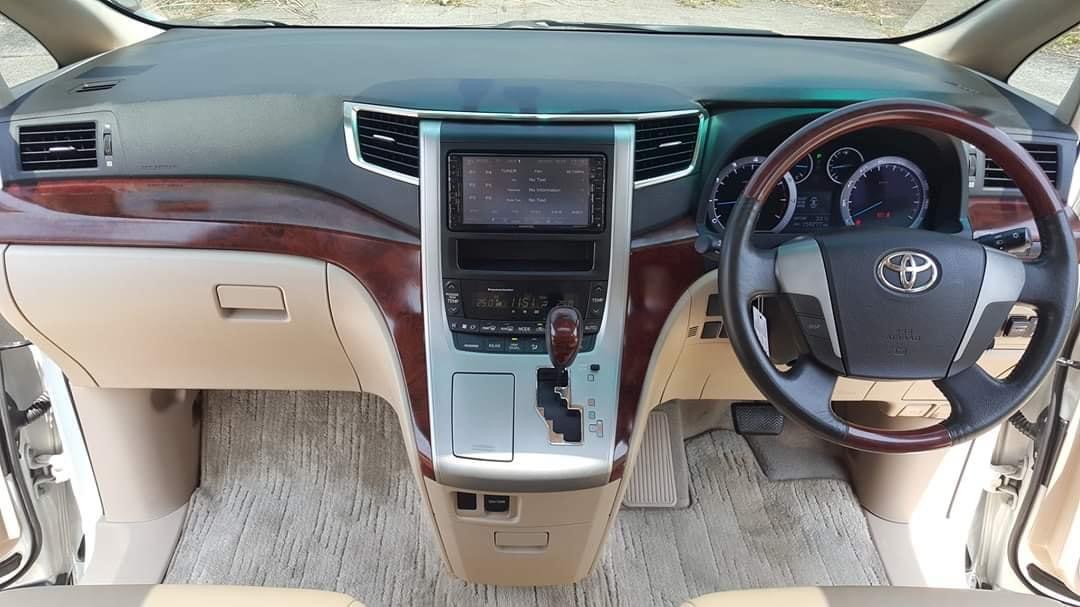 Toyota Alphard ปี 2008 สีขาว (รูปที่ 10)