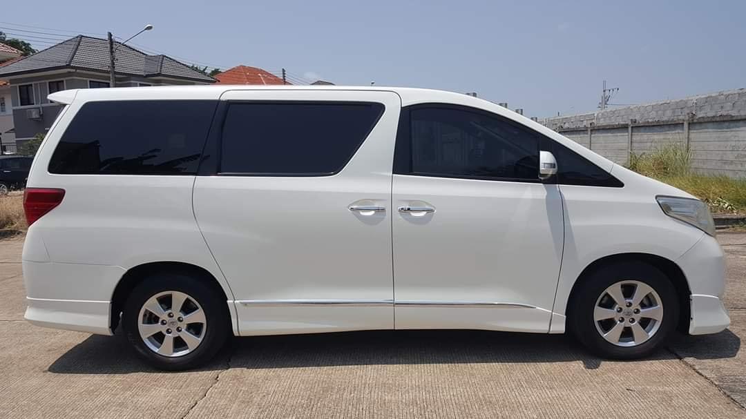 Toyota Alphard ปี 2008 สีขาว