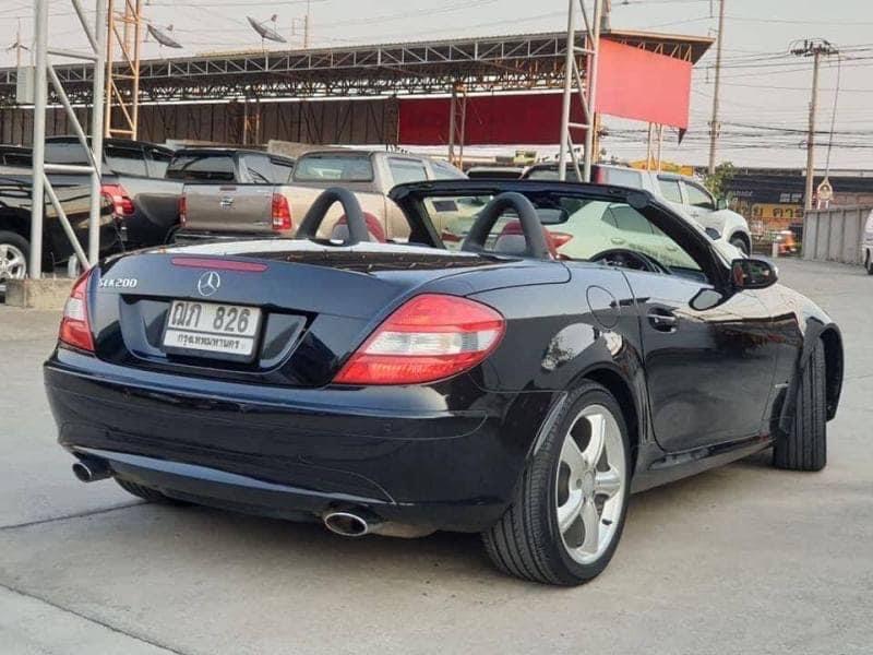 Mercedes-Benz SLK-Class R171 SLK200 ปี 2009 สีดำ (รูปที่ 3)