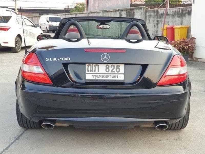 Mercedes-Benz SLK-Class R171 SLK200 ปี 2009 สีดำ