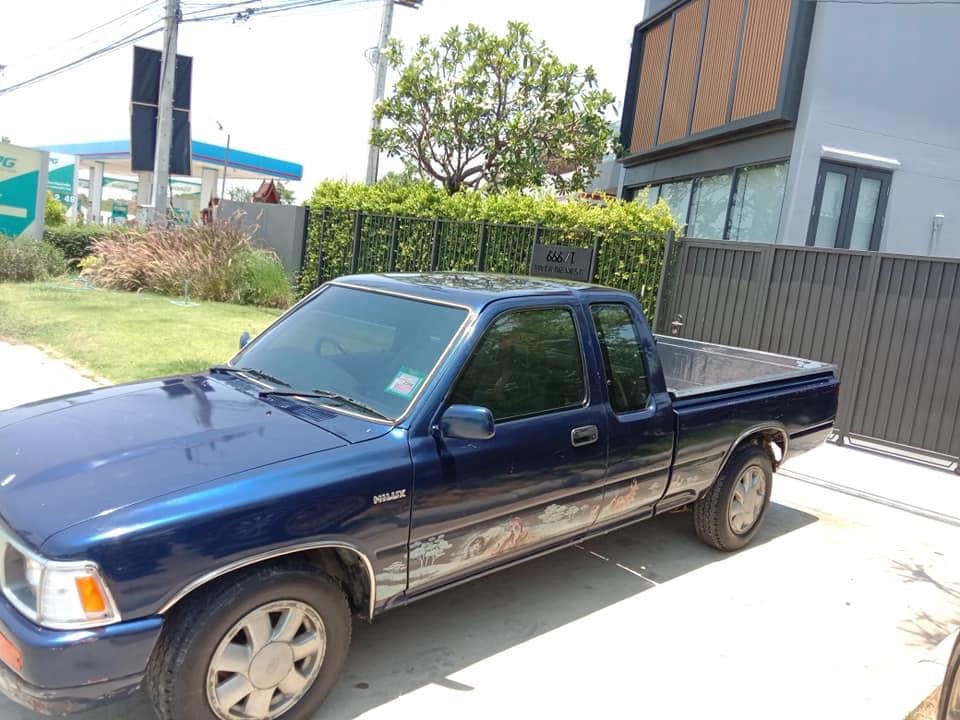 Toyota Hilux Mighty-x ปี 1991 สีน้ำเงิน (รูปที่ 2)