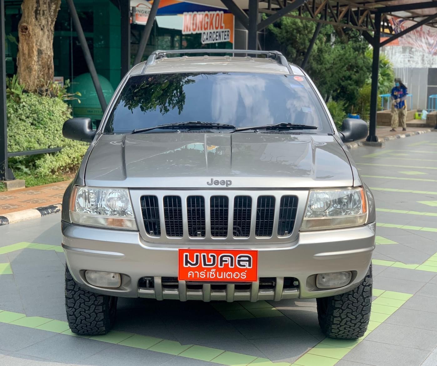Jeep Grand Cherokee Gen2 (WJ) ปี 2001 สีเทา (รูปที่ 2)