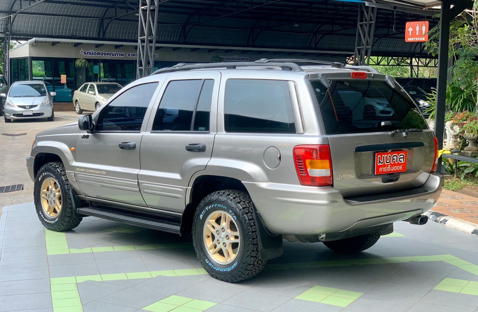 Jeep Grand Cherokee Gen2 (WJ) ปี 2001 สีเทา (รูปที่ 5)