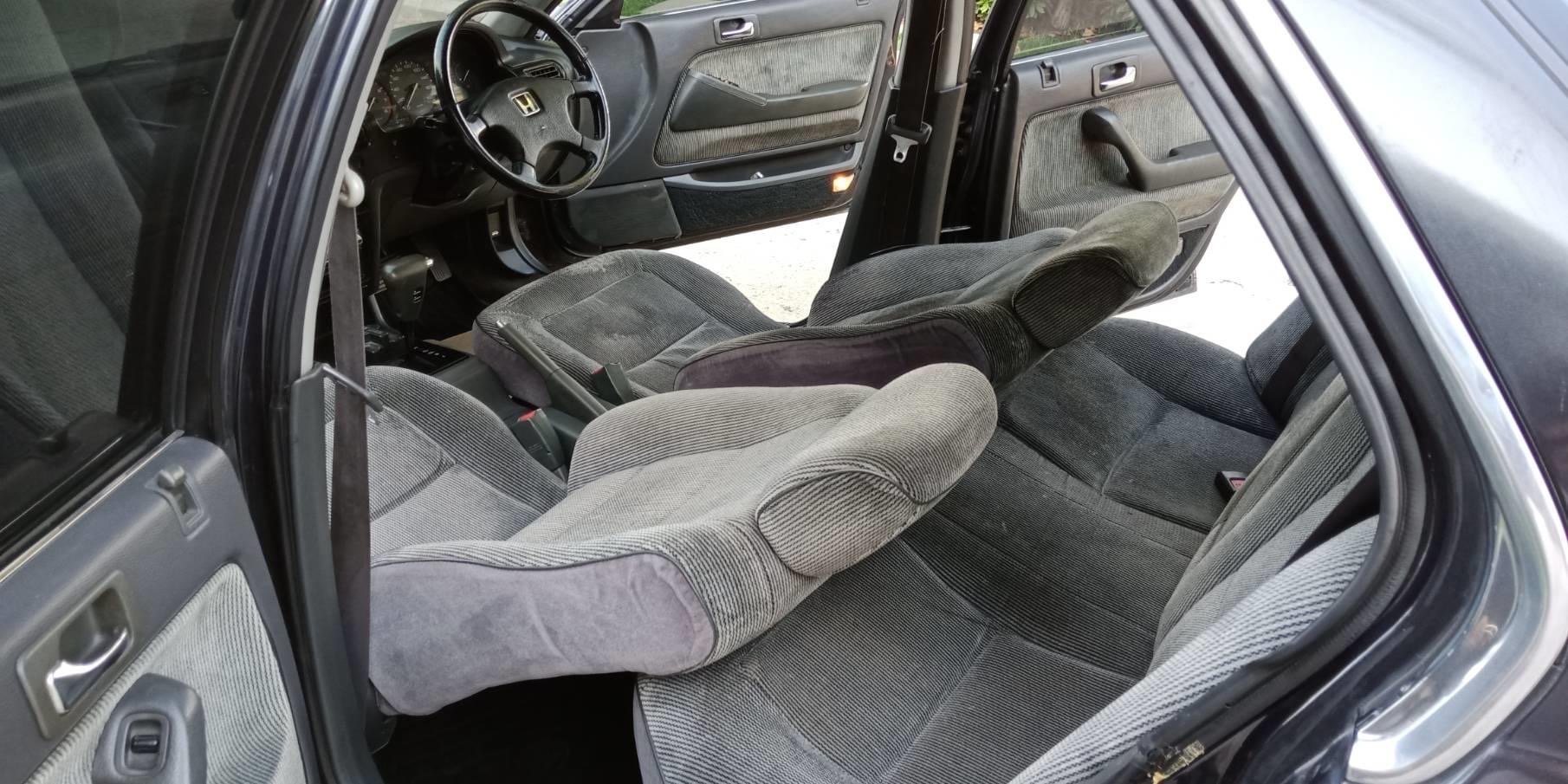 Honda Accord Gen 4 (ตาเพชร) ปี 1991 สีดำ (รูปที่ 8)