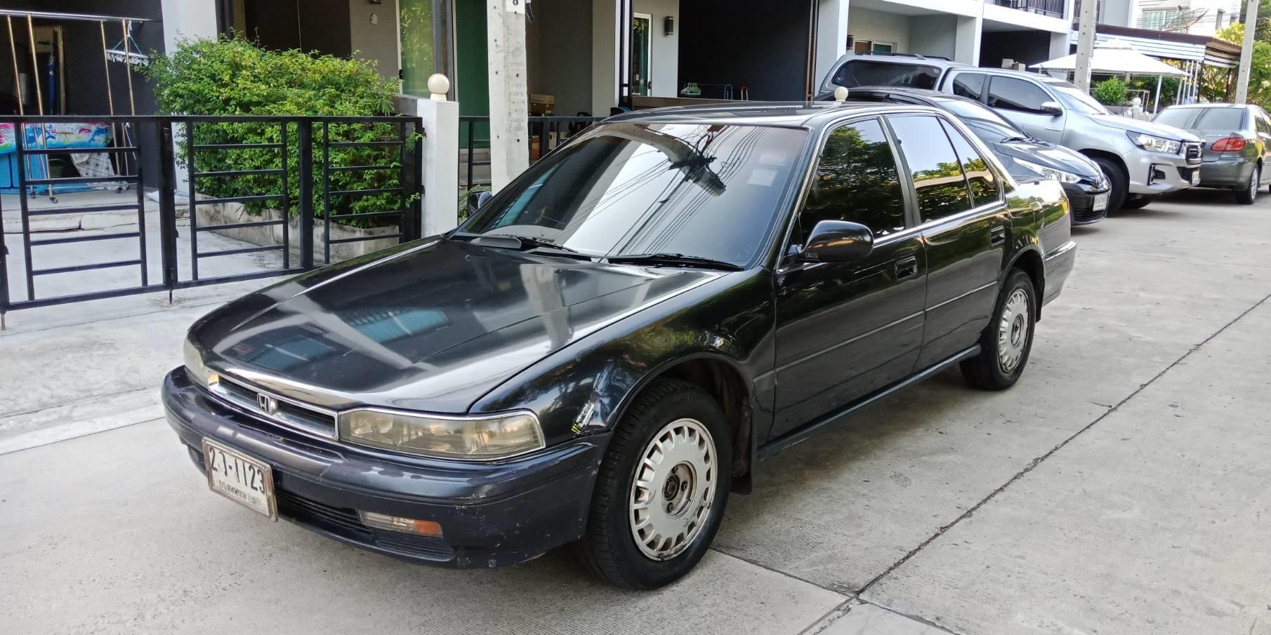 Honda Accord Gen 4 (ตาเพชร) ปี 1991 สีดำ (รูปที่ 4)