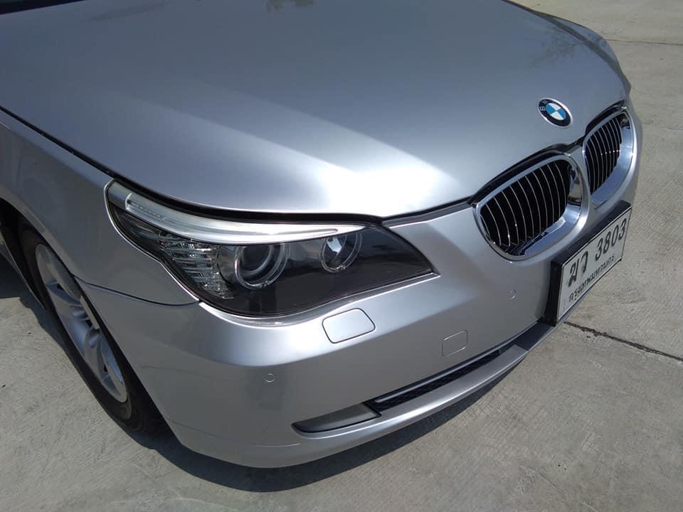 BMW 5 Series E60 520d ปี 2010 สีเทา (รูปที่ 8)
