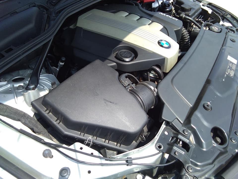 BMW 5 Series E60 520d ปี 2010 สีเทา (รูปที่ 7)