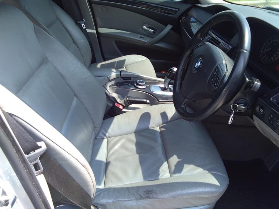 BMW 5 Series E60 520d ปี 2010 สีเทา (รูปที่ 14)