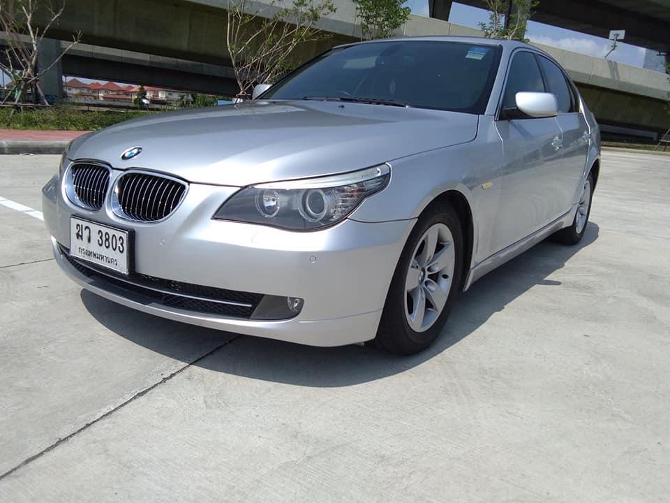 BMW 5 Series E60 520d ปี 2010 สีเทา (รูปที่ 4)