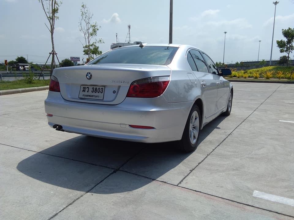BMW 5 Series E60 520d ปี 2010 สีเทา (รูปที่ 3)