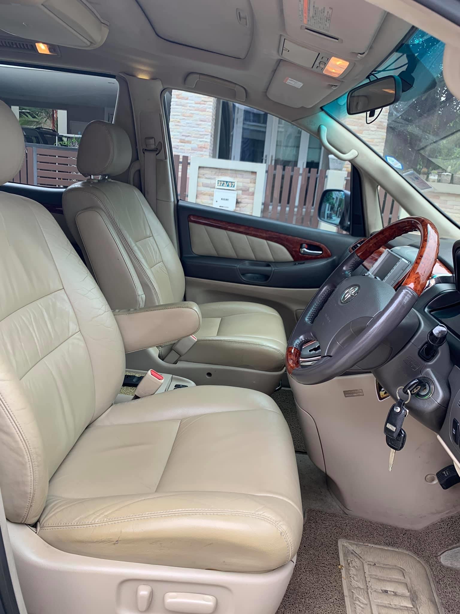 Toyota Alphard ปี 2003 สีเทา (รูปที่ 7)