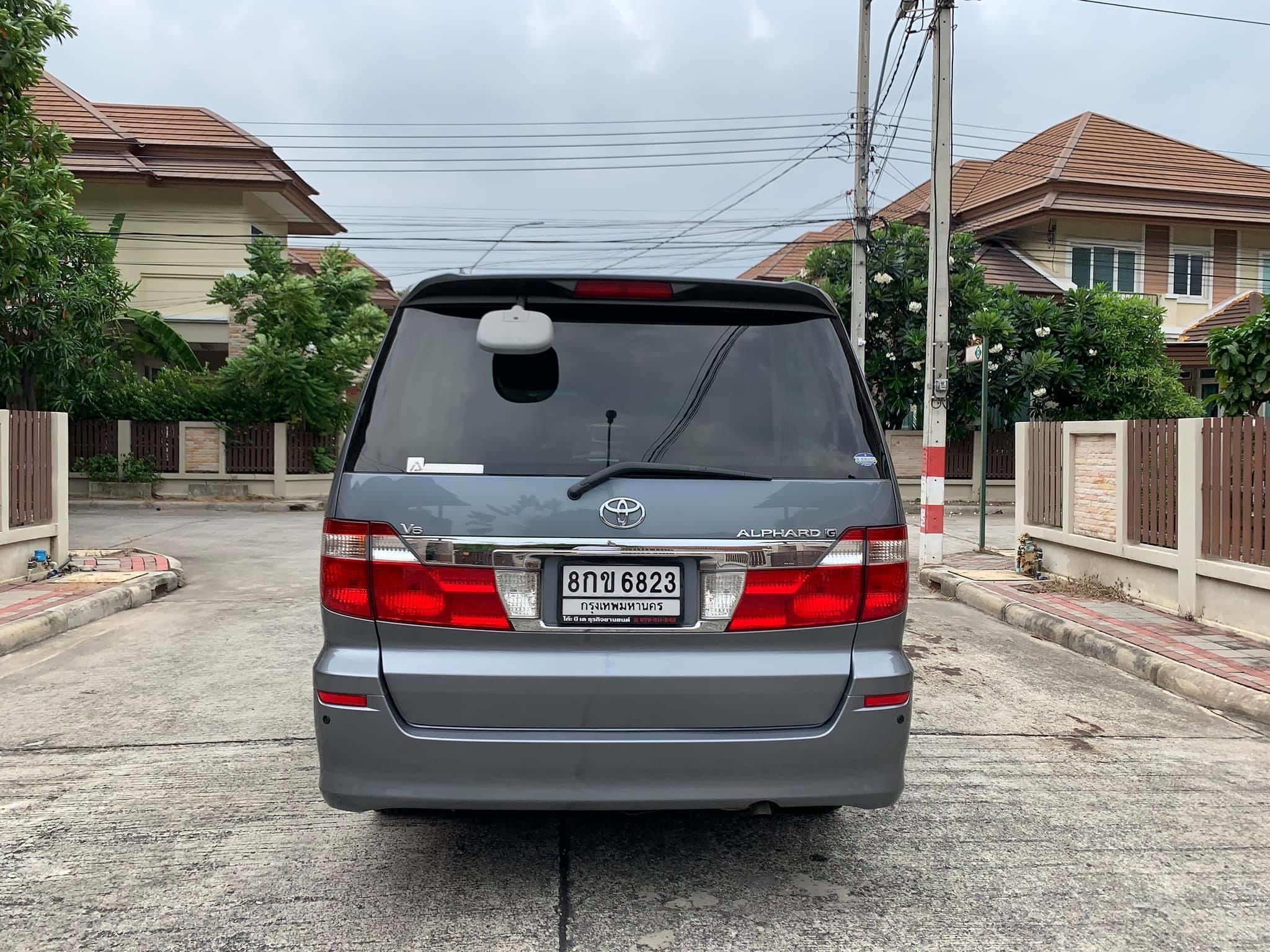 Toyota Alphard ปี 2003 สีเทา (รูปที่ 6)