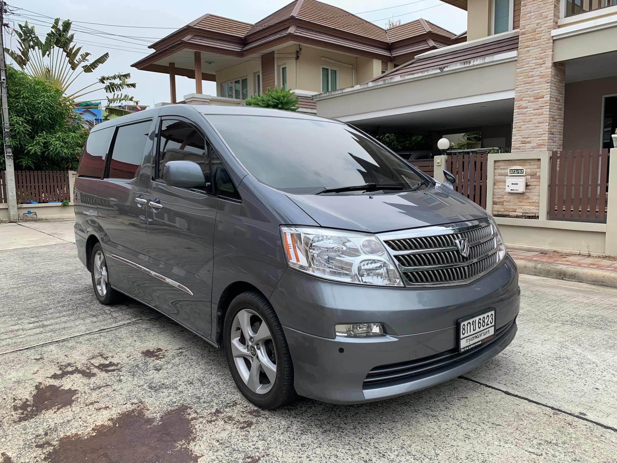Toyota Alphard ปี 2003 สีเทา (รูปที่ 3)