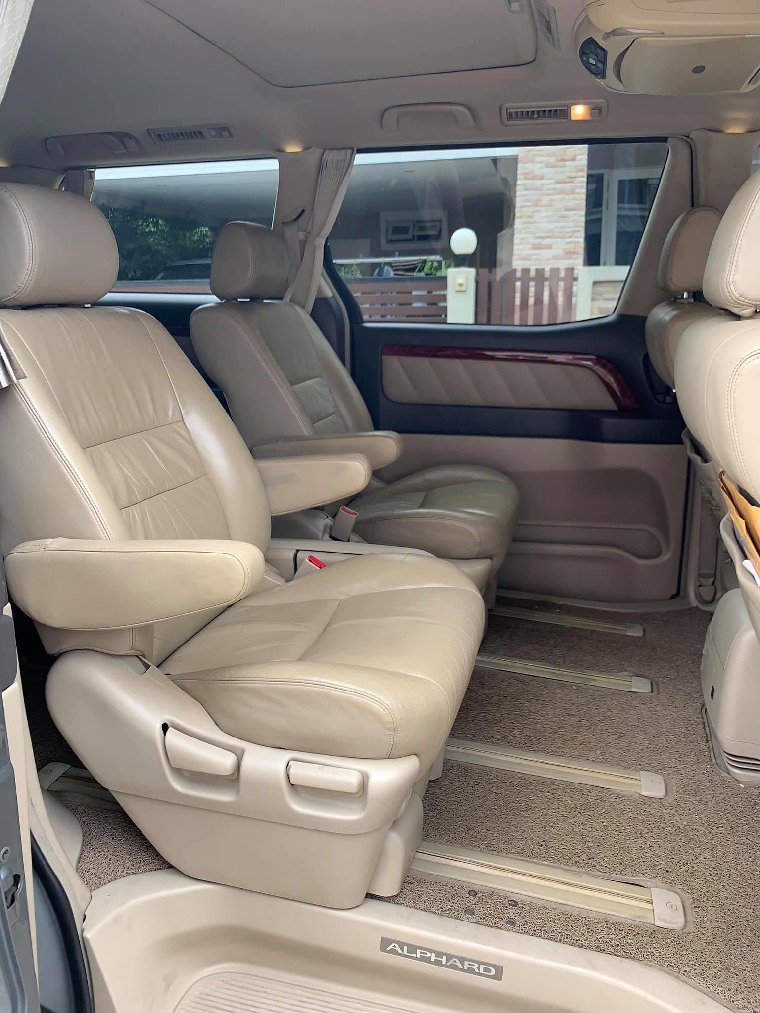 Toyota Alphard ปี 2003 สีเทา (รูปที่ 10)
