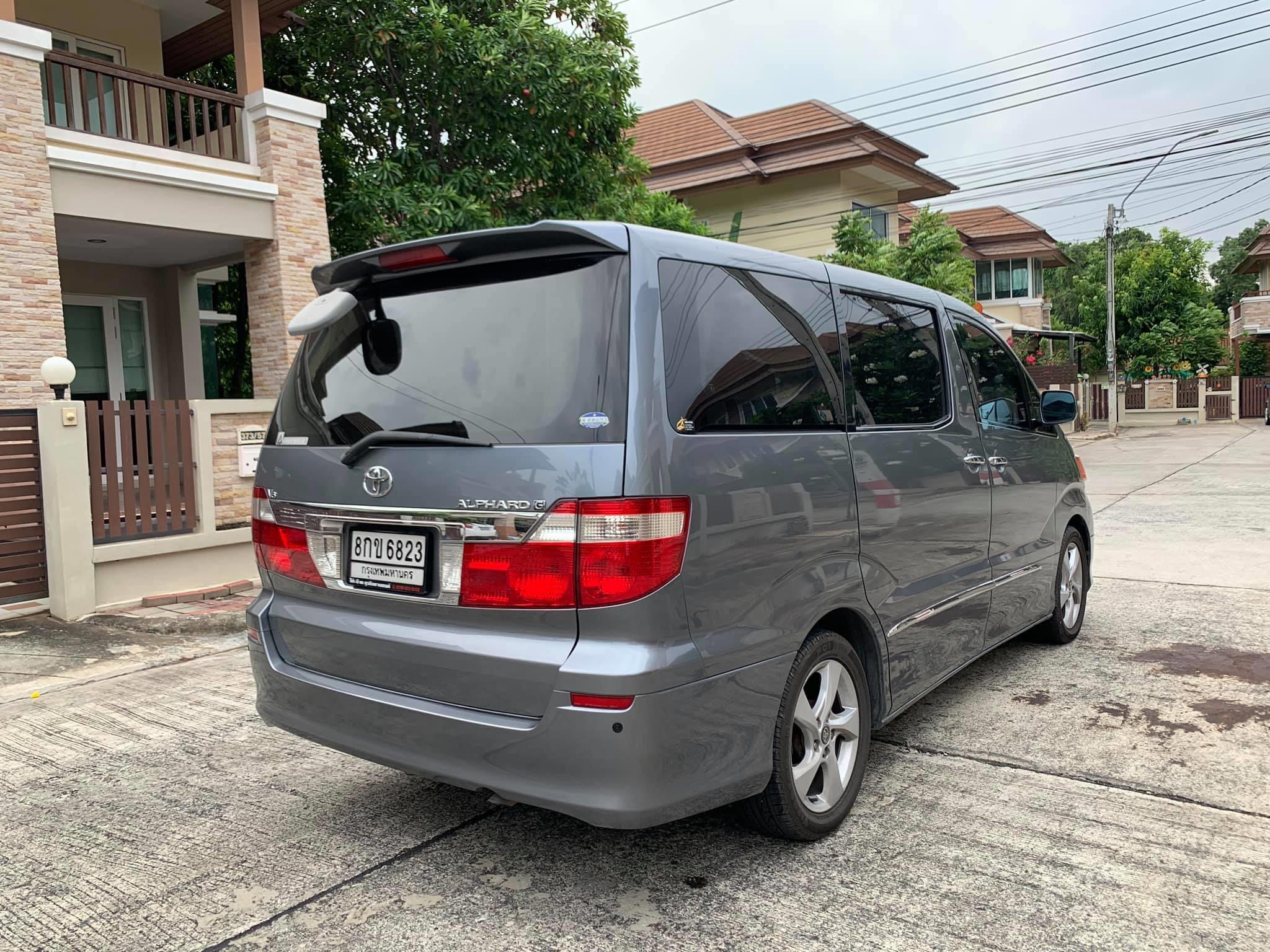 Toyota Alphard ปี 2003 สีเทา (รูปที่ 5)