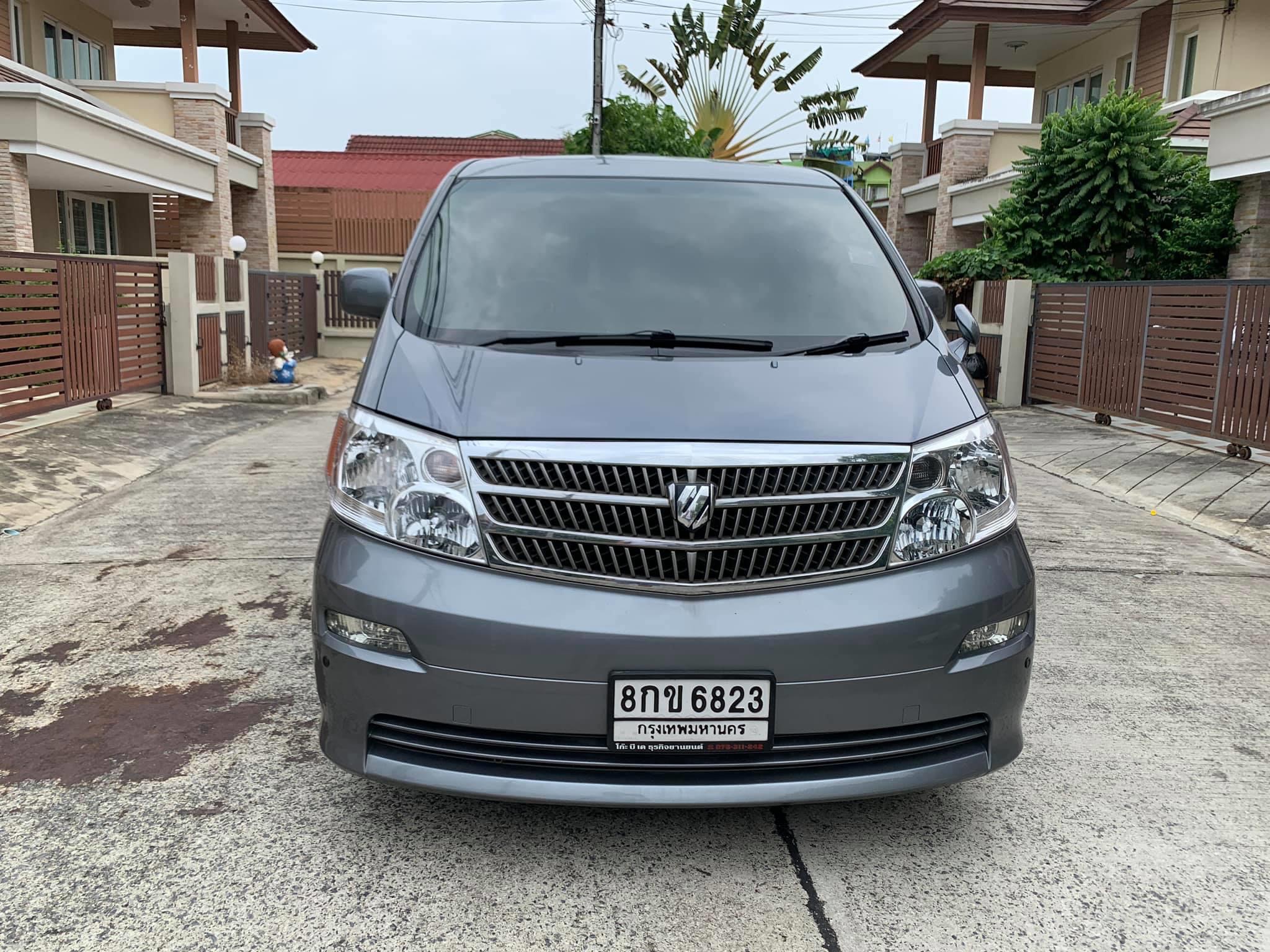 Toyota Alphard ปี 2003 สีเทา (รูปที่ 2)