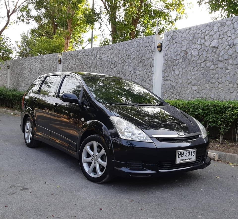 Toyota Wish ปี 2004 สีดำ